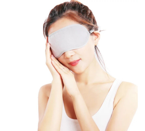 Турмалінова маска для очей з іонами срібла, магнітами та біофотонами