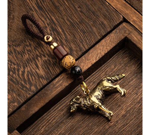 Брелок Грошова Собака для багатства та процвітання