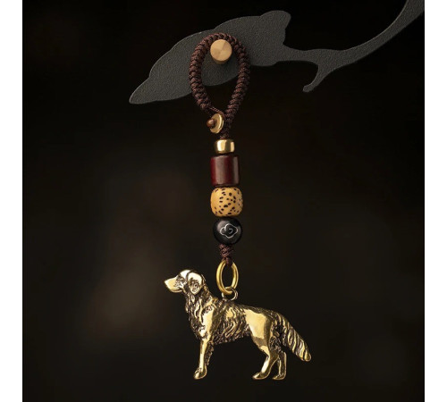 Брелок Грошова Собака для багатства та процвітання