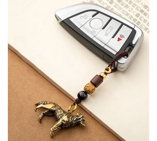 Брелок Грошова Собака для багатства та процвітання