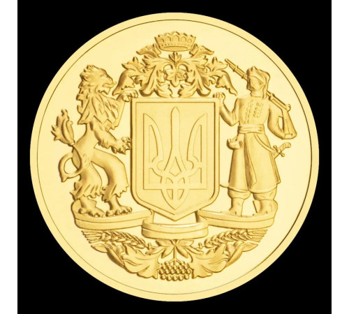 Золота монета Архангел Михайло захищає від ворогів, стихійних лих, різних недуг