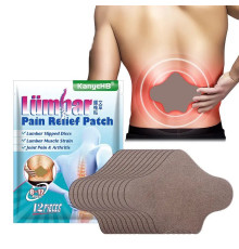 Ортопедичний пластир для хребта з турмаліном Pain Relief Plaster 12 штук