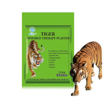 Пластир Тигровий Мускусний турмаліновий від ревматизму, від болю в суглобах Тигр Золотий Зелений