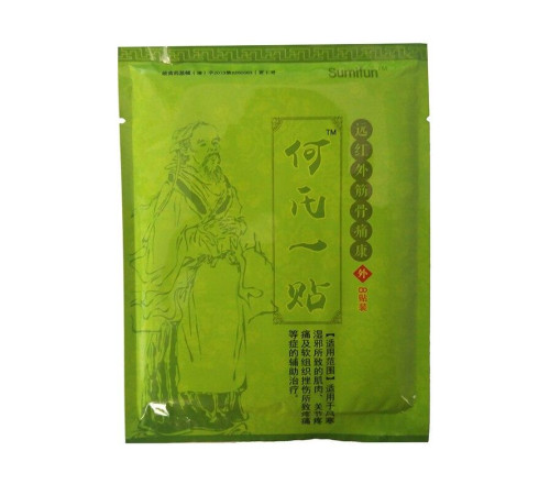 Тибетський пластир Знеболювальний із кордицепсом у разі артритів, спондилітів, м'язових і суглобових болів 8 шт.