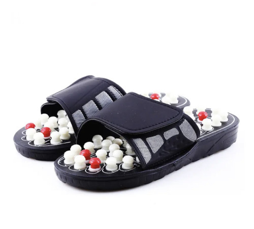 Капці масажні ортопедичні з турмаліном терапія акупресурою для стопи 39 розмір