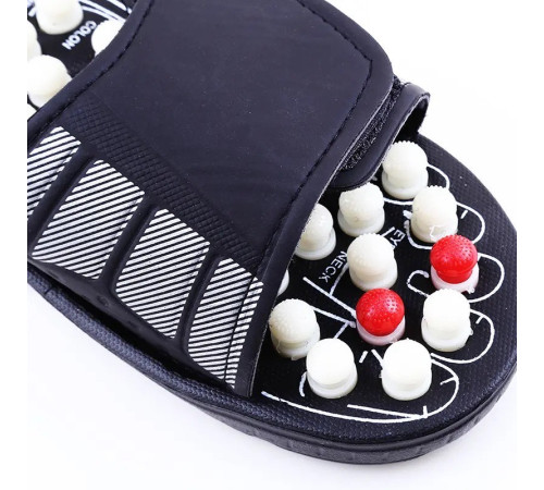 Капці масажні ортопедичні з турмаліном терапія акупресурою для стопи 39 розмір