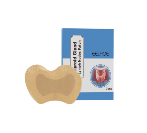 Турмаліновий Пластир для терапії щитоподібної залози 7 штук