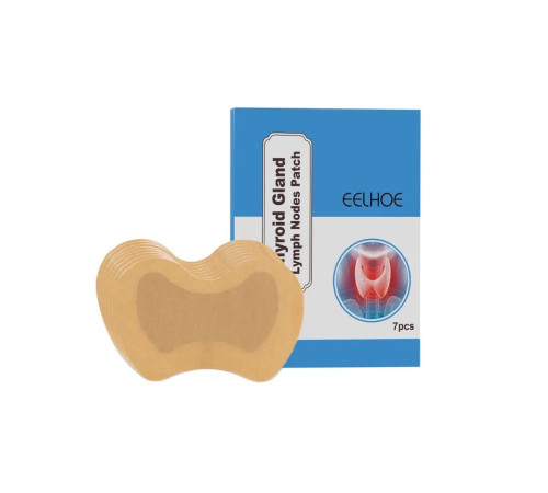 Турмаліновий Пластир для терапії щитоподібної залози 7 штук