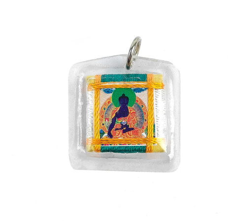 Тибетський Сакральний Талісман Будда Медицини цей амулет рекомендований для захисту від хворів і недуг зцілення