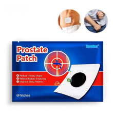 Турмаліновий Урологічний пластир від простатиту Prostatic Patch Вековий Схід (6 шт.)