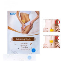 Турмаліновий пластир для зниження ваги над жиром спалювання Slimming patch 12 штук