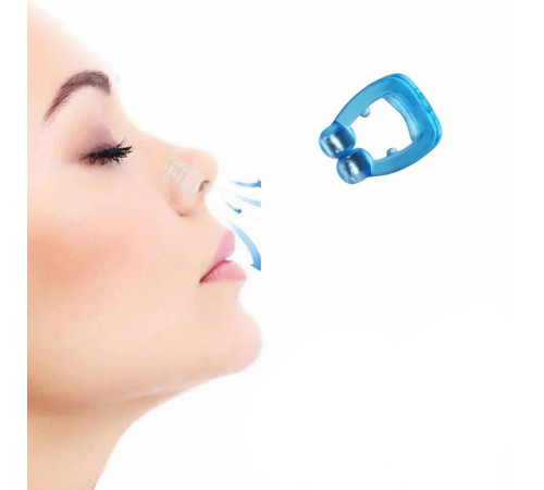 Турмаліновий затискач для носа від нічного храпа Snore Free