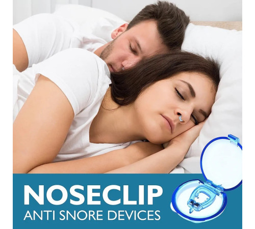 Турмаліновий затискач для носа від нічного храпа Snore Free