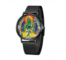 Тибетський сакральний годинник Зеленої Тари захист від злодіїв, війни, стихії, дає здоров'я й гроші допомогу в усьому