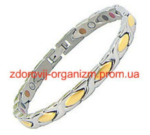 Магнітний Браслет Афродіта Сільвер (APHRODITE) 4В1