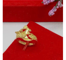 Золоте кільце Фенікс для достатку удачі для нового багатства та процвітання, здійснення бажань