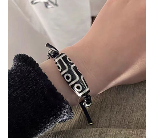 Тибетський Браслет намистиною Дзі з 9 очима збільшує удачу в багатстві від сочка