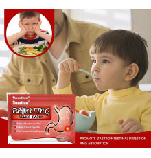 Пластир для терапії метеоризму шлунка, дитячі проблеми з травною системою шлунково-кишкового тракту 6 шт.