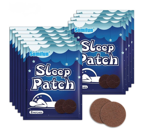 Турмаліновий Пластир для сну, заспокійливий, поліпшення від безсоння та зняття стресу 8 шт.