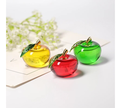 Статуетки набір Фен-шуй яблук три штуки для Багатства, процвітання, Довгоріччя й захист із Тибету