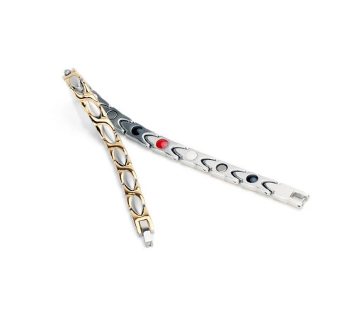 Турмаліновий браслет із позолотою APHRODITE Афродіта 5в1с гематитом для імунітету та нормалізації тиску