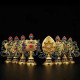 Статуетки Вісім Схвалювальних Символів для дев'ятого 9 періоду Успіх, Удача, Здоров'я, Гроші, Захист Непал
