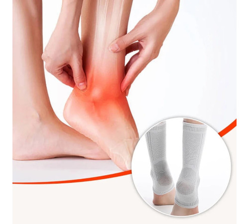 Турмалінові гомілковостопи з біофотонами іонами срібла пари для терапії суглобів знеболювання Вековий Схід