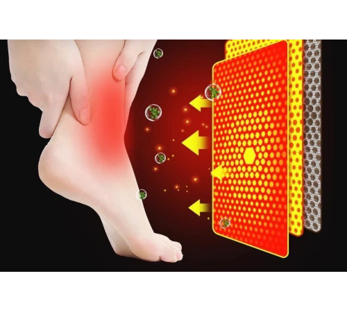 Турмалінові гомілковостопи з біофотонами іонами срібла пари для терапії суглобів знеболювання Вековий Схід