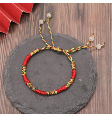 Тибетський Сакральний браслет ручної роботи червона нитка на потік грошей, велике удачу та захист, і здоров'я