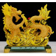 Статуетка Золотий Дракон із вазою багатства, для процвітання, Ізобіля та Здоров'я Фук 19*17см