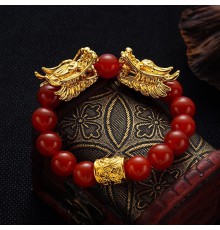 Браслет Два Дракони з Кивінарі Тотальний Захист і Великі Гроші з Сінгапуру на 9 період виконує бажання