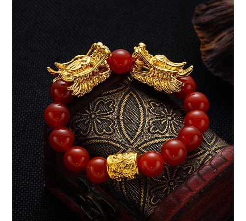 Браслет Два Дракони з Кивінарі Тотальний Захист і Великі Гроші з Сінгапуру на 9 період виконує бажання