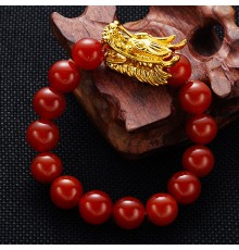Браслет Голова Дракона з Кинарі Успіх, Захист і Великі Гроші з Сінгапуру на 9 період виконує бажання
