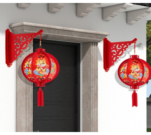Китайські ліхтарі на Удачу, Багатство, Благословіння Довголіття, процвітання та Ізобілія 1 шт 50*25 см