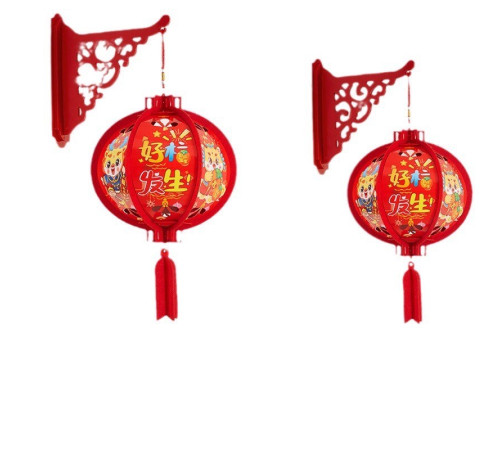 Китайські ліхтарі на Удачу, Багатство, Благословіння Довголіття, процвітання та Ізобілія 1 шт 50*25 см