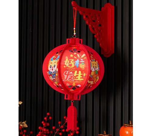 Китайські ліхтарі на Удачу, Багатство, Благословіння Довголіття, процвітання та Ізобілія 1 шт 50*25 см