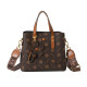 Брендова сумка з Чотирилисним Клевером і Брелоком Удачі для приваблення грошей коричневий колір