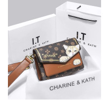 Брендова Сумка з Чотирилисним Клевером і Щасливий Кіт Манекі для Подвійної удачі