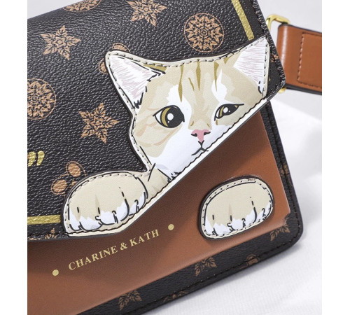 Брендова Сумка з Чотирилисним Клевером і Щасливий Кіт Манекі для Подвійної удачі