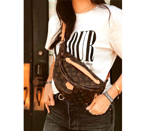 Брендова сумка Бананка з Чотирилистним Клевером Van Cleef для великої удачі