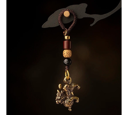 Брелок Тибетський Сакральний Пі Яо мідний для успіху, Денег, Удачі, Здоров'я, Захисти та Любові 9 період