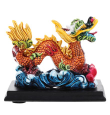 Статуетка Малазійський Дракон Ізобілія допомога небес, що виконує бажання приносить Удачу 9 період