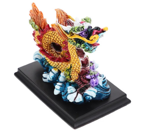 Статуетка Малазійський Дракон Ізобілія допомога небес, що виконує бажання приносить Удачу 9 період