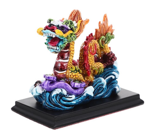 Статуетка Малазійський Дракон Ізобілія допомога небес, що виконує бажання приносить Удачу 9 період