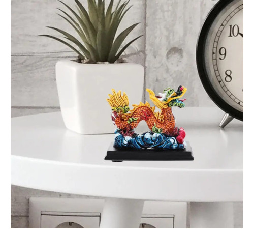 Статуетка Малазійський Дракон Ізобілія допомога небес, що виконує бажання приносить Удачу 9 період