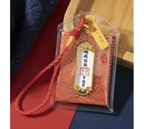 Тибетський храмовий Амулет Талісман Сакральний Бодхісатви Кситігарбха, Будда Захисти, священне дерево мантри