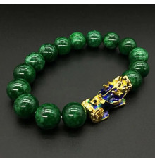 Нефритовий Браслет Пі Яо з Непалу для приваблення й активізації багатства, успіху, здоров'я, великої удачі