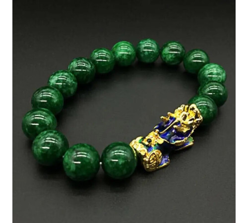 Нефритовий Браслет Пі Яо з Непалу для приваблення й активізації багатства, успіху, здоров'я, великої удачі