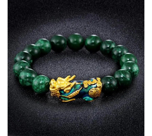 Нефритовий Браслет Пі Яо з Непалу для приваблення й активізації багатства, успіху, здоров'я, великої удачі