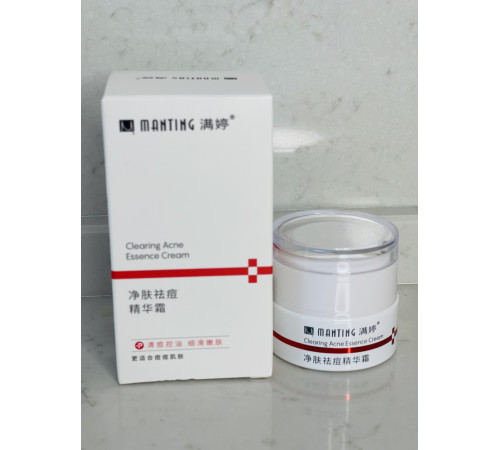 Крем Мантинг видалення кліща та сяйво омолодження шкіри професійна серія